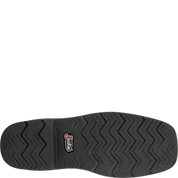 Justin Trencher 11" Waterproof Steel Toe - Broken horn
