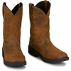 Justin Trencher 11" Work Boot - Broken horn