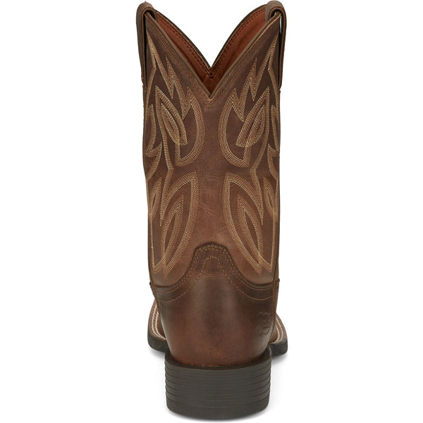 Justin Canter 11" Western Boot - Broken horn