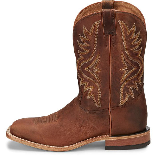 Tony Lama Avett 11" Western Boot - Broken horn
