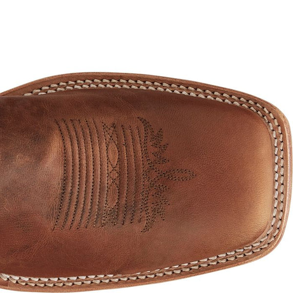 Tony Lama Avett 11" Western Boot - Broken horn