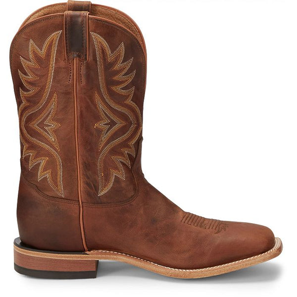 Tony Lama Avett 11" Western Boot - Broken horn