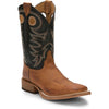 Justin Caddo Boot Square Toe - Broken horn