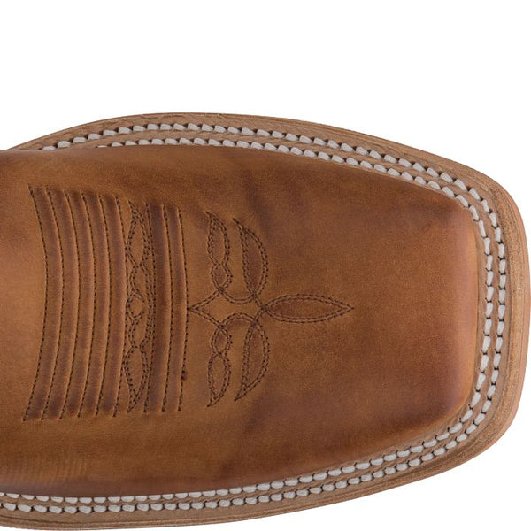 Justin Caddo Boot Square Toe - Broken horn