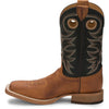 Justin Caddo Boot Square Toe - Broken horn