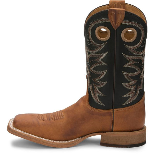 Justin Caddo Boot Square Toe - Broken horn