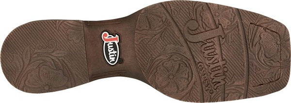 Justin Jaycie Boot Square Toe - Broken horn