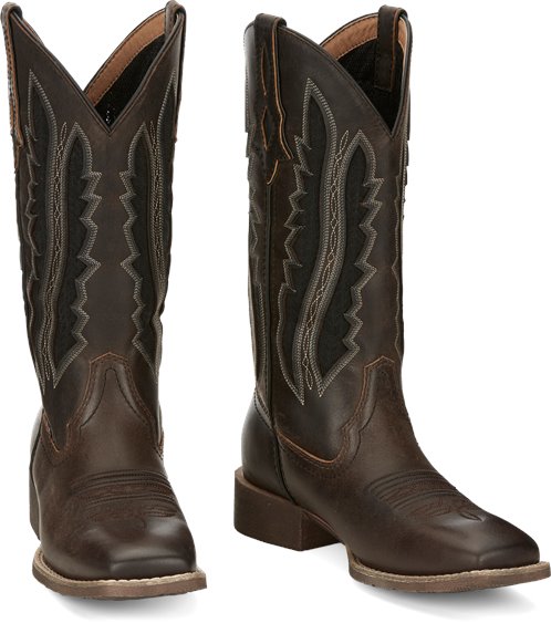 Justin Jaycie Boot Square Toe - Broken horn