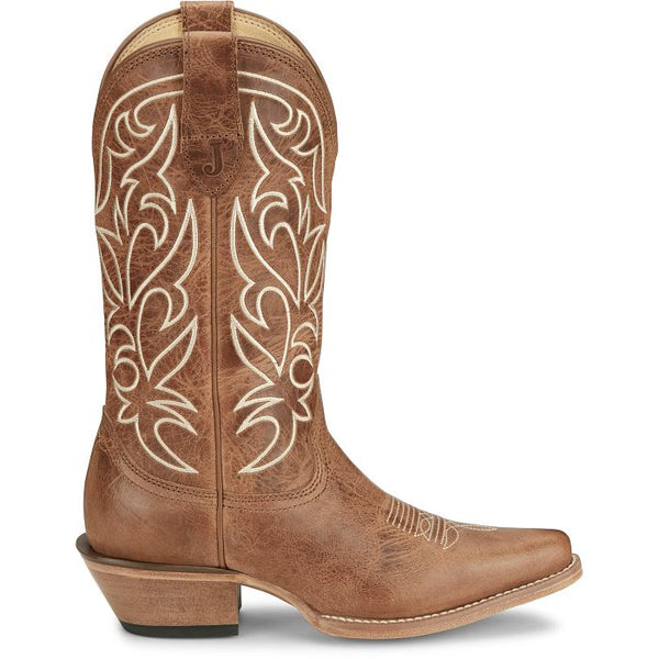 Justin Josephine 12" Western Boot - Broken horn