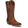 Justin Rein 12" Western Boot - Broken horn