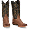 Justin Sandy 11" Western Boot - Broken horn