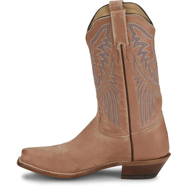 Tony Lama Sagrada 11" Women Western Boot - Broken horn