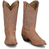 Tony Lama Sagrada 11" Women Western Boot - Broken horn