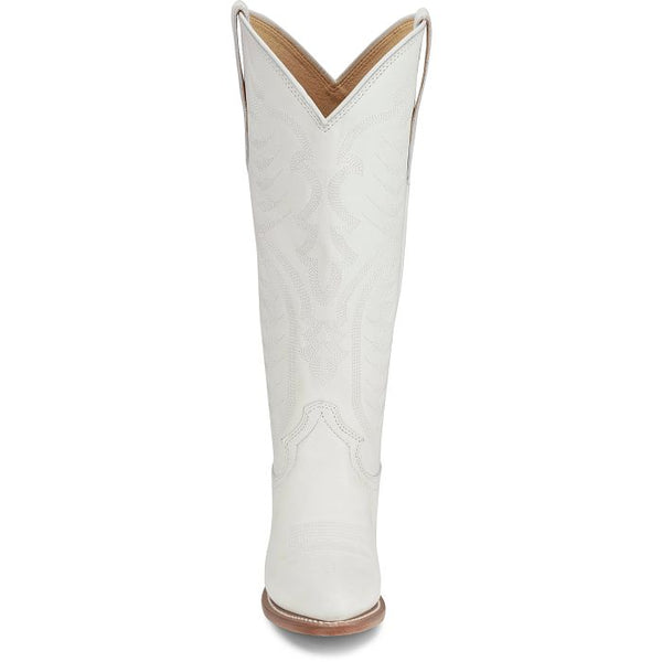 Justin Evelyn 15" Western Round Toe Boot - Broken horn