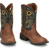 Justin Bowline Kids Western Boot - Broken horn