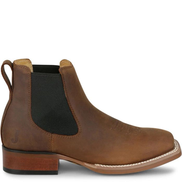Justin Chelsea Boot Crazy Buck - Broken horn