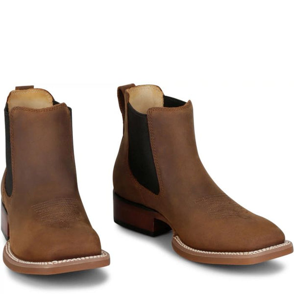 Justin Chelsea Boot Crazy Buck - Broken horn