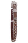 Little Girls Rhinestone Belt With Horsehoe