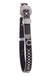Little Girls Rhinestone Belt With Horsehoe - Broken horn