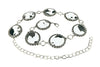 Cow Print Chain Belt - Broken horn