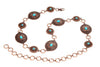 Concho Chain Belt - Broken horn