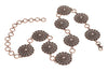 Concho Chain Belt - Copper - Broken horn