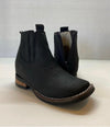 Botin Square Toe - Negro - Broken horn