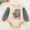 If I Was A Cowboy I'd Be Wild Baby Onesie - Broken horn