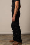 Kimes Ranch James Black Straight FIt Bootcut Jean - Broken horn