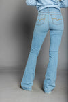 Kimes Womens Sugar Fade Jean - Blue - Broken horn