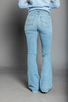 Kimes Womens Sugar Fade Jean - Blue - Broken horn