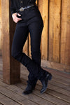 Kimes Sarah High Rise Black - Broken horn