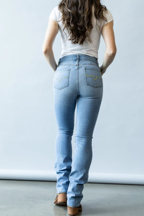 Kimes Sarah Light Wash Jean - Broken horn
