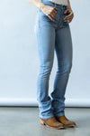 Kimes Sarah Light Wash Jean - Broken horn