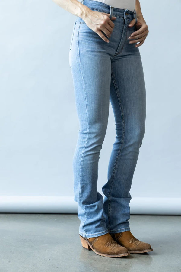 Kimes Sarah Light Wash Jean - Broken horn