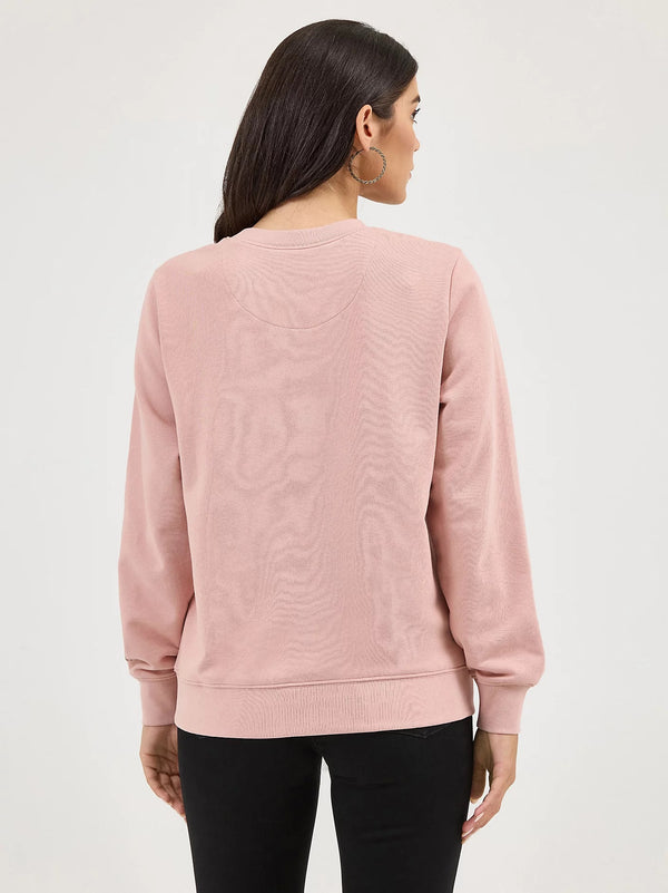 Wrangler Women Graphic Crewneck - Broken horn