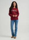 Wrangler Women Graphic Crewneck - Broken horn