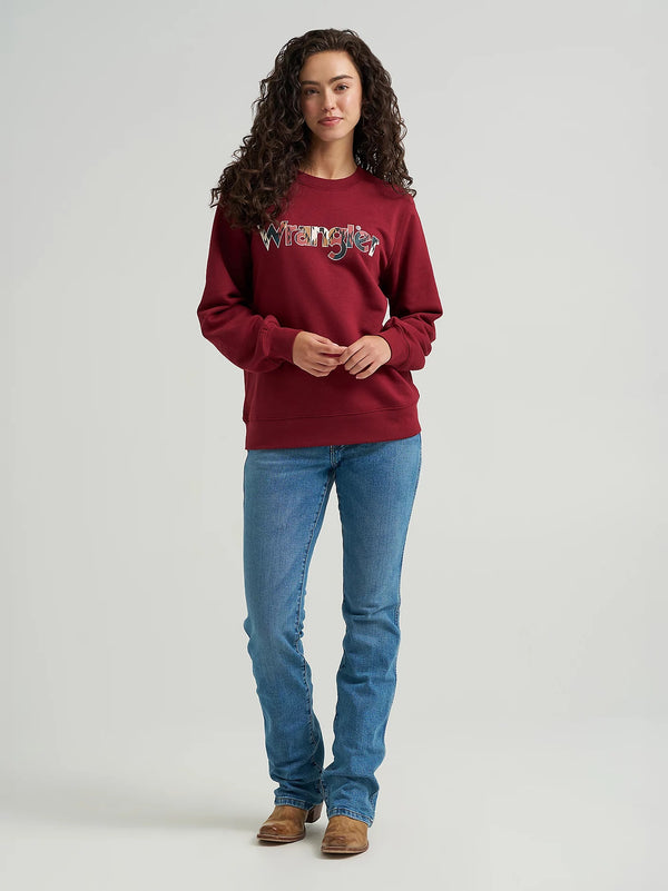 Wrangler Women Graphic Crewneck - Broken horn