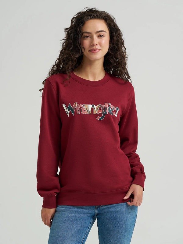 Wrangler Women Graphic Crewneck - Broken horn