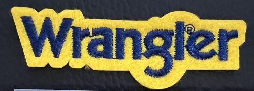 Wrangler Hat Patch - Broken horn