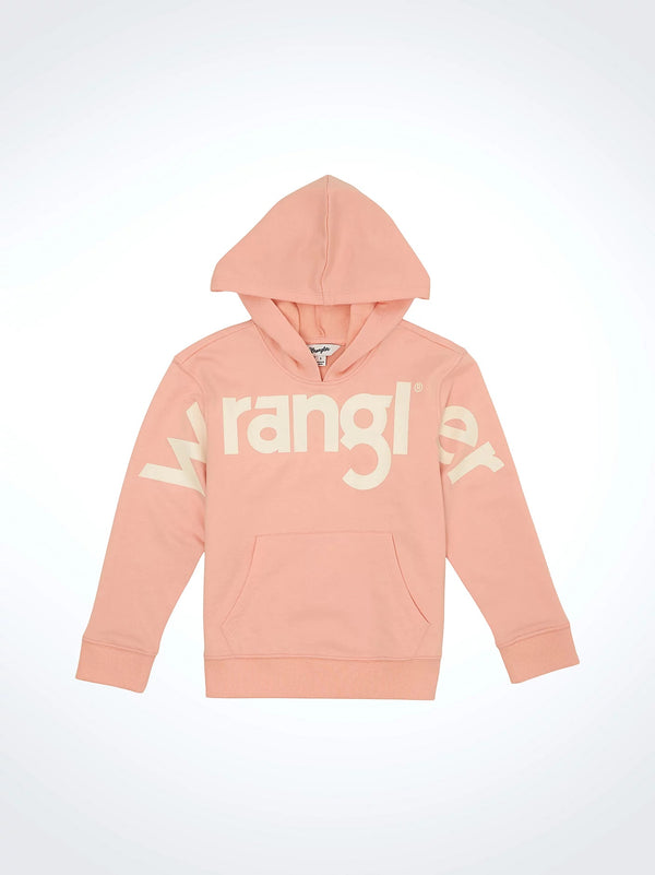 Wrangler Bold Logo Hoodie - Broken horn