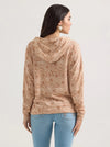 Wrangler Women's Geometric Relaxed Pullover Hoodie - Broken horn