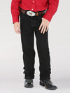 Wrangler Boys Cowboy Cut Original Fit - Overdyed Black - Broken horn