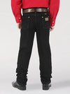 Wrangler Boys Cowboy Cut Original Fit - Overdyed Black - Broken horn