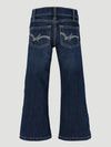 Wrangler Boot Cut Jean - Dark Blue - Broken horn
