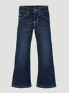 Wrangler Boot Cut Jean - Dark Blue - Broken horn