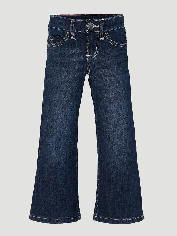 Wrangler Boot Cut Jean - Dark Blue - Broken horn