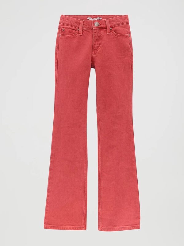 Wrangler Girl's Retro Bootcut Jean - Broken horn