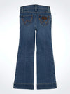 Wrangler Girl's Retro Trouser Jean - Broken horn