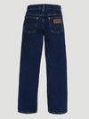 Wrangler Infant and Toddler Cowboy Cut Original Fit - Dark Indigo - Broken horn